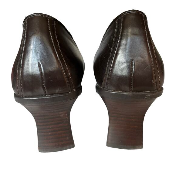 Reaction Kenneth Cole Leather Career Business Heels 9 - Picture 3 of 6